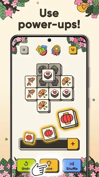 3 Tiles - Tile Matching Games (Тайлс)  [МОД Mega Pack] Screenshot 4