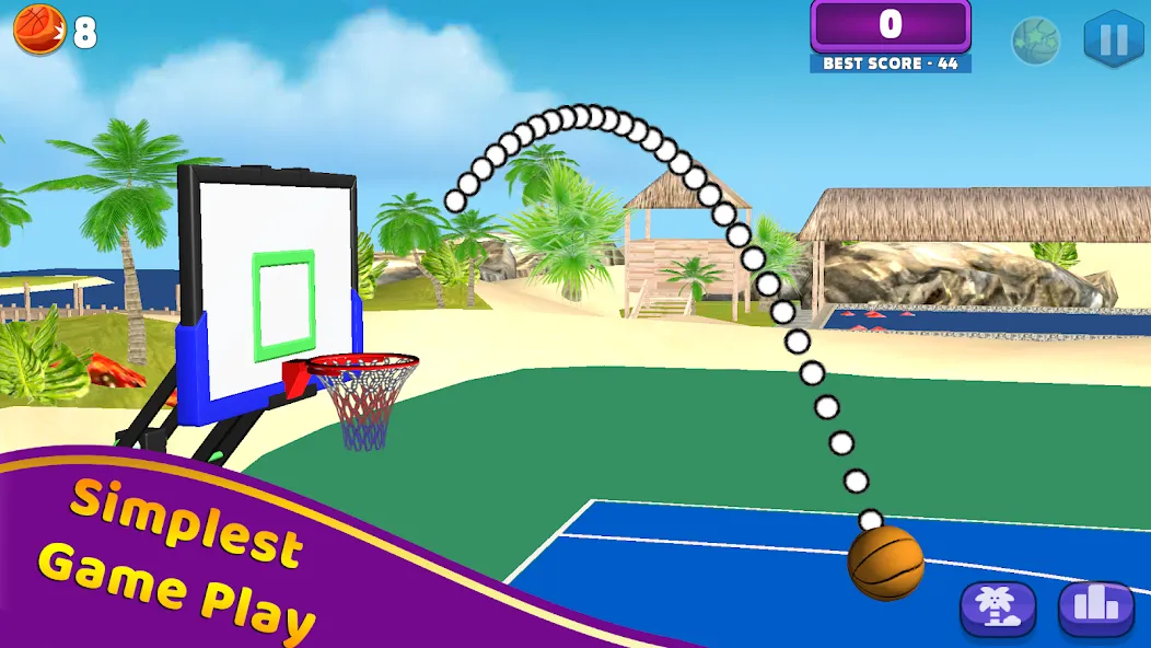 Shoot Challenge Basketball (Шут Челлендж Баскетбол)  [МОД Много денег] Screenshot 1