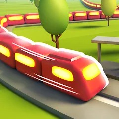 Скачать взлом Train Adventure - Line Game (Трейн Эдвенчер)  [МОД Много денег] - стабильная версия apk на Андроид