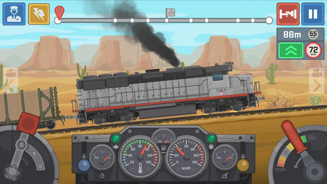 Train Simulator: Railroad Game (Трейн Симулятор)  [МОД Mega Pack] Screenshot 1