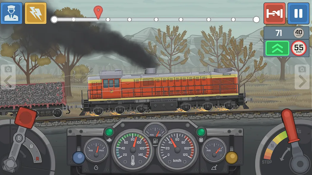 Train Simulator: Railroad Game (Трейн Симулятор)  [МОД Mega Pack] Screenshot 3