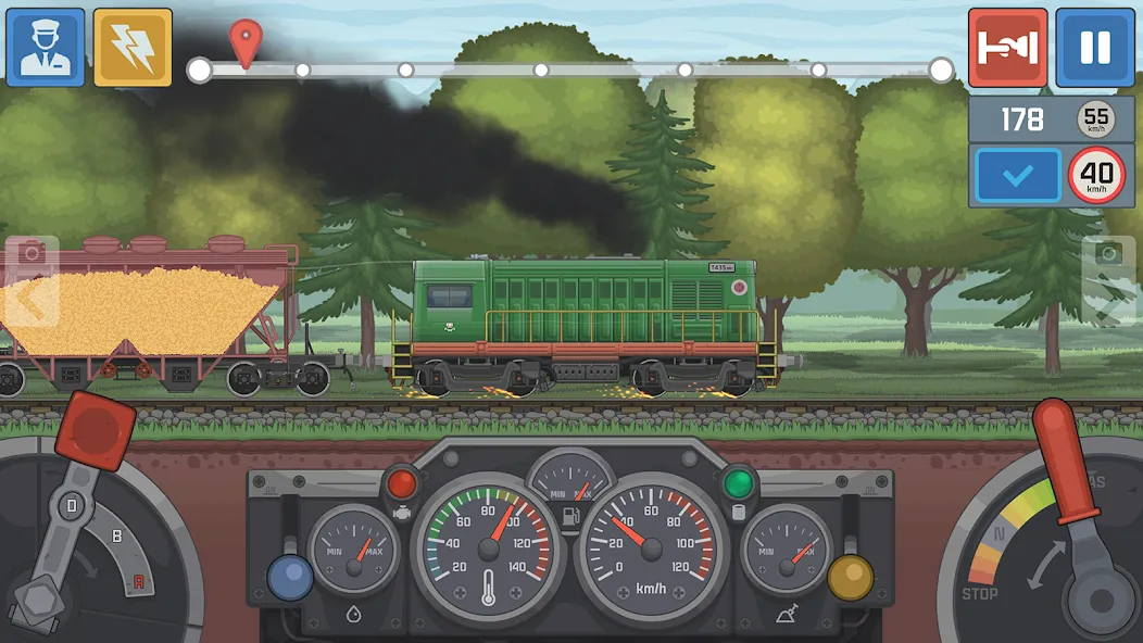 Train Simulator: Railroad Game (Трейн Симулятор)  [МОД Mega Pack] Screenshot 4