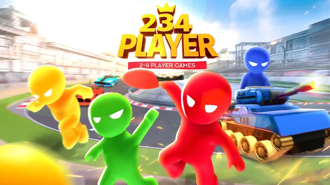 2 3 4 Player Games  [МОД Бесконечные монеты] Screenshot 1