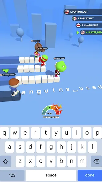 Type Sprint: Typing Games (Тайп Спринт)  [МОД Бесконечные монеты] Screenshot 1