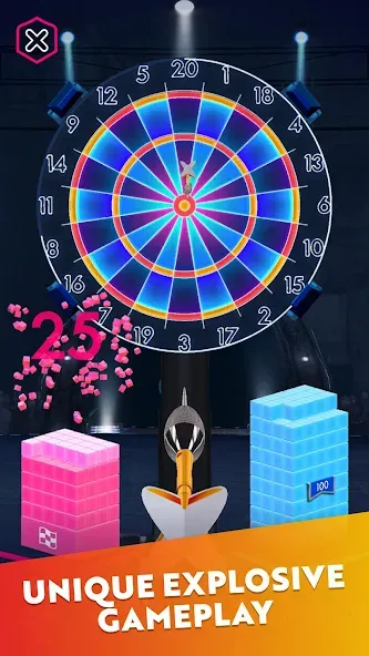 Darts of Fury (Дартс оф Фьюри)  [МОД Unlimited Money] Screenshot 2