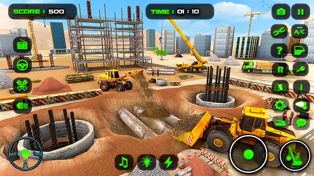 City Construction: Sand Games  [МОД Бесконечные монеты] Screenshot 3