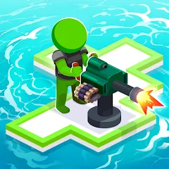 Скачать взлом War of Rafts: Crazy Sea Battle (Война плотов)  [МОД Меню] - последняя версия apk на Андроид