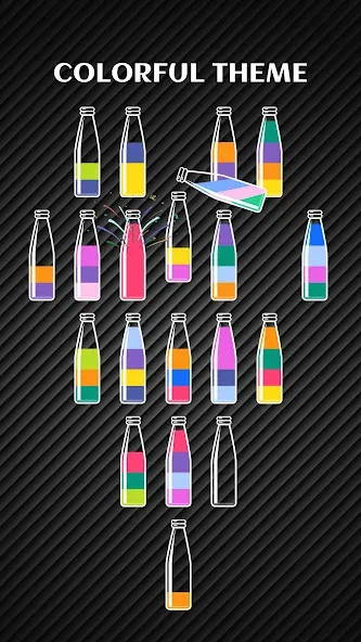 Water Sort Jigsaw: Sortpuz  [МОД Бесконечные монеты] Screenshot 3