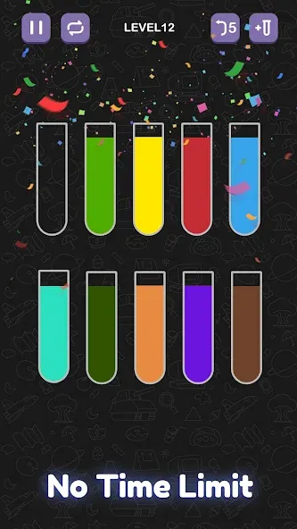 Water Sort Puzzle - Sort Color  [МОД Меню] Screenshot 5